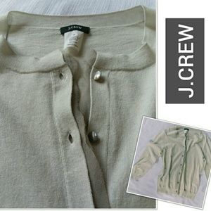 👕J.Crew Cotton/Cashmere Cardigan